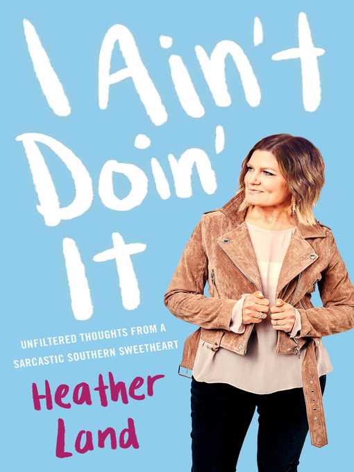 Cover image for I Ain't Doin' It